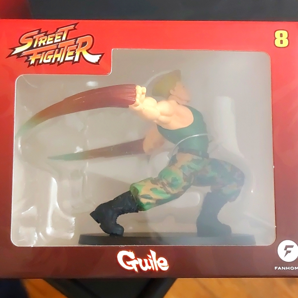 Street fighter model Colonel Guile